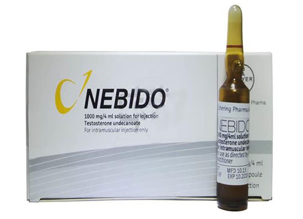 thuốc tăng testosterone nam Nebido Bayer 4ml