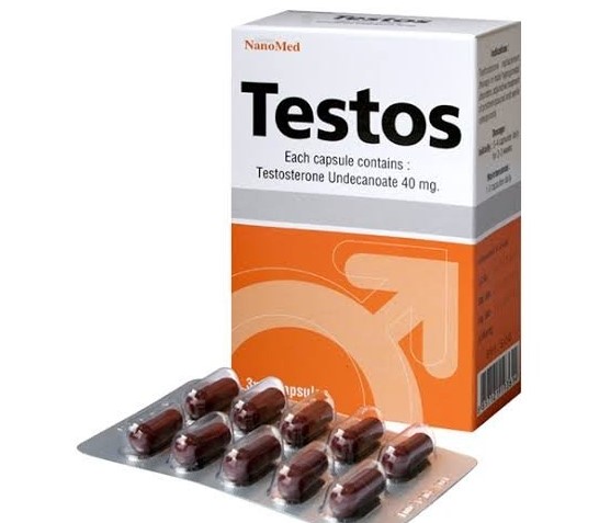 Testos 40mg NanoMed - Thuốc làm tăng testosterone