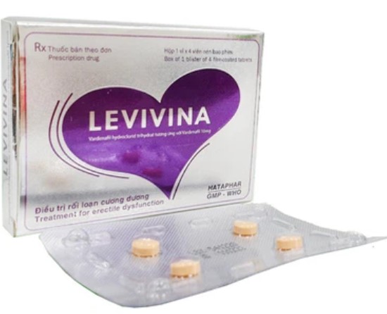 điều trị rối loạn chức năng cương dương Levivina 10mg Hà Tây