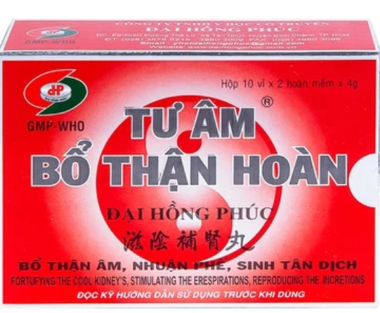 Tư Âm Bổ Thận Hoàn Đại Hồng Phúc 20 viên