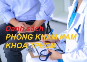 Danh sách phòng khám nam khoa tại TPHCM