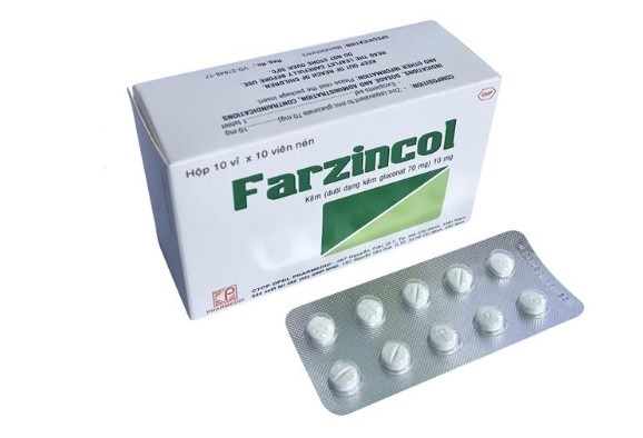 Thuốc kẽm Farzincol Pharmedic